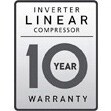 10 лет гарантии на Инверторный Линейный компрессор